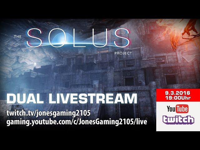 The Solus Project - Content Update Release Livestream [Let's Play the Solus Project Deutsch German