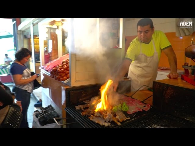 Street Food in Mexico - Carne Asada in Oaxaca