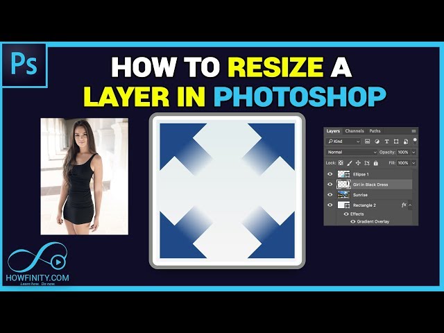 How To Resize A Layer In Photoshop