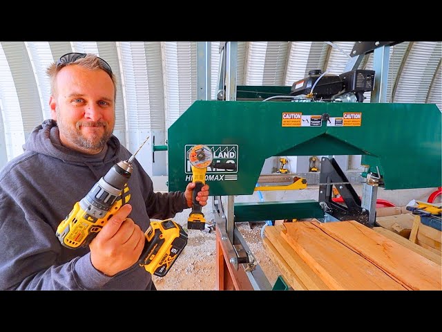 7 Simple Inexpensive Sawmill Modifications - Woodland Mills HM130 Max