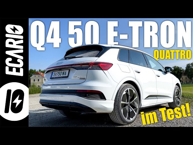 Audi Q4 50 e-tron quattro ⚡️ im MEGATEST 👉 mit hidden facts!