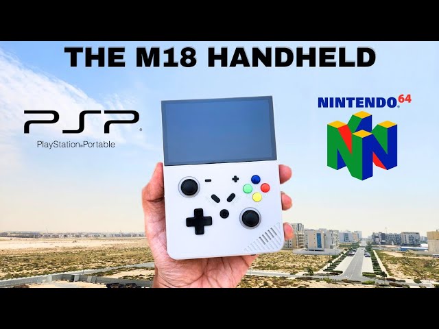 M18 Retro Handheld Gameplay - PSP N64 PS1
