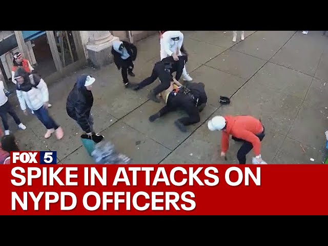 Spike in attacks on NYPD officers