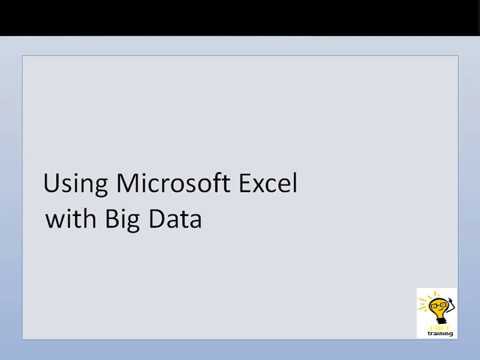 Excel and Big Data Course