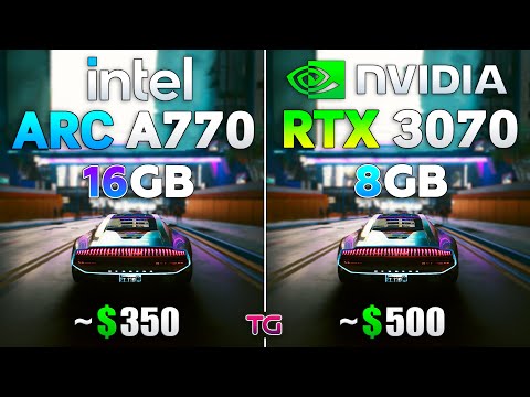ARC A770 vs RTX 3070 - Test in 10 Games