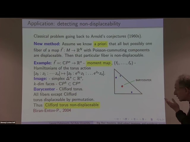 Big Fiber Theorems, Ideal-Valued Measures, and Symplectic Topology - Leonid Polterovich