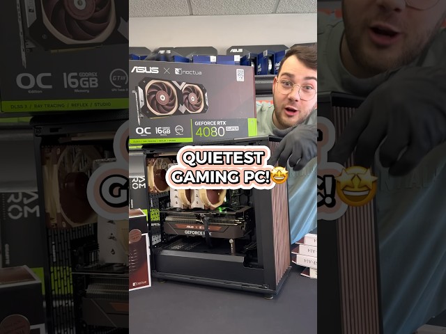 INSANELY quiet Gaming PC! 🤩