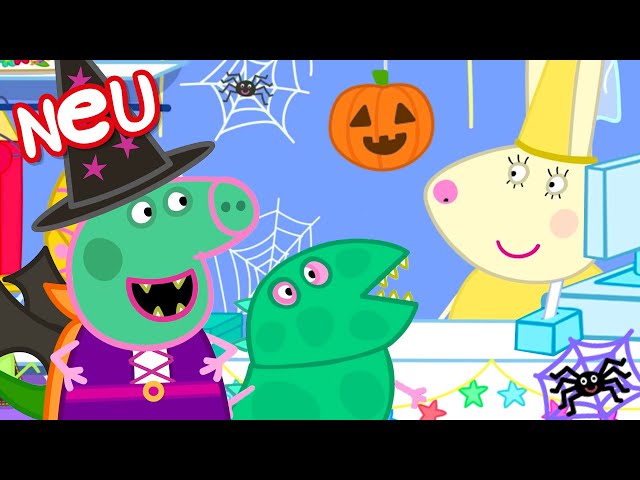 Peppa-Wutz-Geschichten | Einkaufen für Peppa's Haunted Halloween Kostüm! | Videos für Kinder