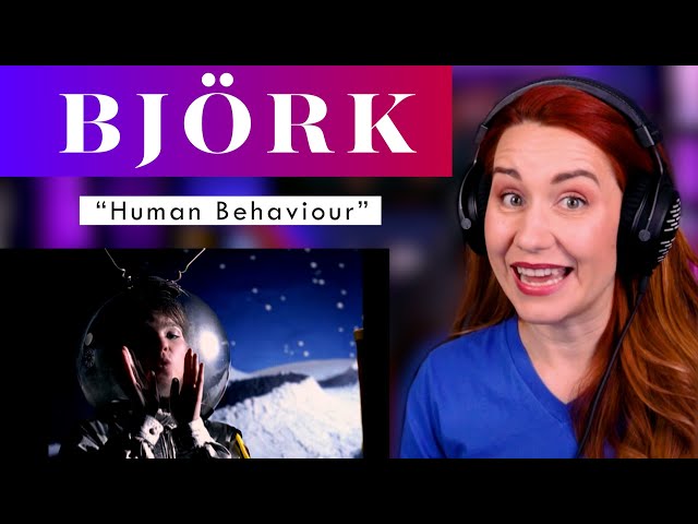 Is this Behavior even Human?! Björk First Time ANALYSIS by Opera Singer