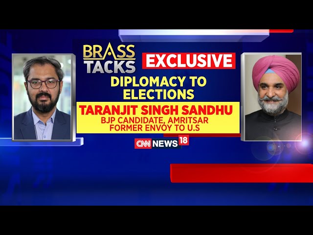 Former Indian Ambassador To US Taranjit Singh Sandhu Exclusive | English News | News18 | Politics