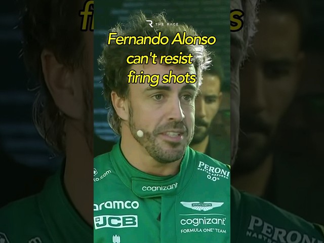 🔥 Fernando Alonso is FIRING SHOTS with Aston Martin #f1