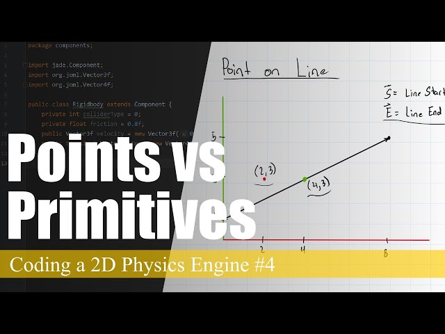 Point vs. Primitives | Coding a 2D Physics Engine in Java #4
