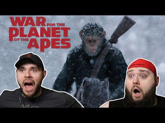 WAR FOR THE PLANET OF THE APES (2017) TWIN BROTHERS FIRST TIME WATCHING MOVIE REACTION!