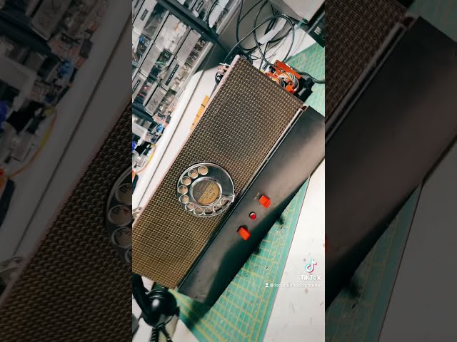 FIXING a Rare 1960’s loudspeaking telephone #shorts