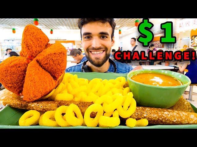 LIVING on $1 FOOD for 24 HOURS in WORLD'S MOST EXPENSIVE COUNTRY!