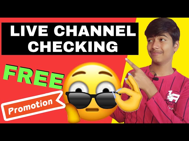 सबका Channel Grow होगा 😍 | Live🔴 Channel Checking And Promoting | Channel Checking Live #youtubelive