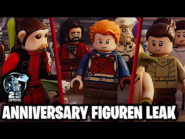 LEGO Star Wars 25th Anniversary Minifiguren Leak: Nien Nunb, Cal Kestis, Leia & Ezra! | LEGO News