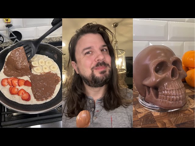 Chocolate Life Hacks | Nutella Cookie Pie, Chocolate Spaghetti, Chocolate Jelly Skull & More!