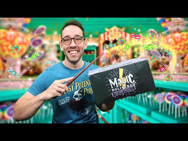The BEST Magic Delivered Box Yet! 🍬 Sweet Shop 🍭 Harry Potter Unboxing