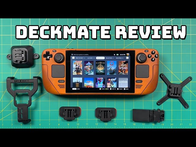 Attach Anything to your Steam Deck! (DeckMate Review)