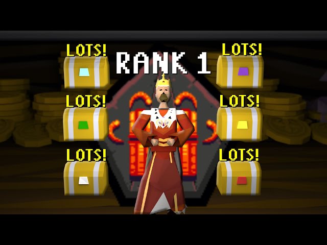 THE CLUE SCROLL KING (rank 1)