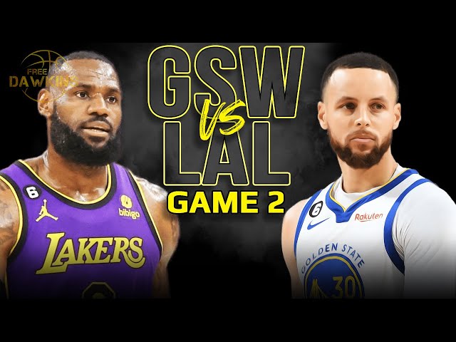 Golden State Warriors vs Los Angeles Lakers Game 2 Full Highlights | 2023 WCSF | FreeDawkins