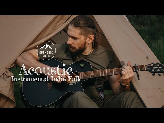 Upbeat Inspiring Acoustic Instrumental Indie Folk Guitar 4K