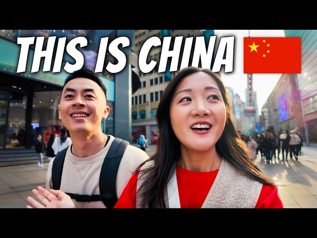 China is NOT AT ALL What We Imagined 🇨🇳 (First Day in Shanghai)