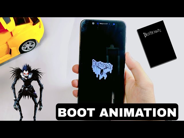 Boot animation of the day | Death Note Shinigami | Flash this if you're a fan of Death Note and RYUK
