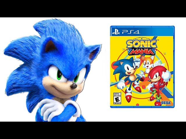 Sonic movie characters and their favorite games!
