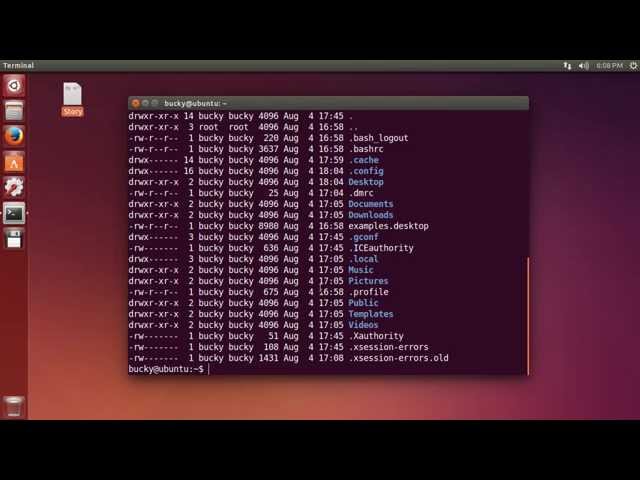 Linux Tutorial for Beginners - 4 - Terminal