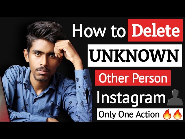 How to Delete Unknown Instagram Account | Instagram par kisi ka ACCOUNT Delete kaise kare 2024