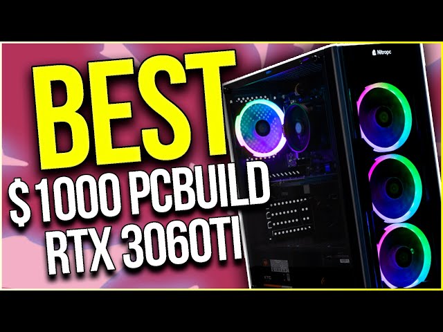 Best $1000 RTX 3060ti Gaming PC Build in 2022 🔥
