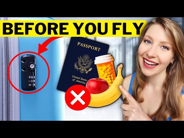 Major Security Mistakes & Essential Tips for International Flights