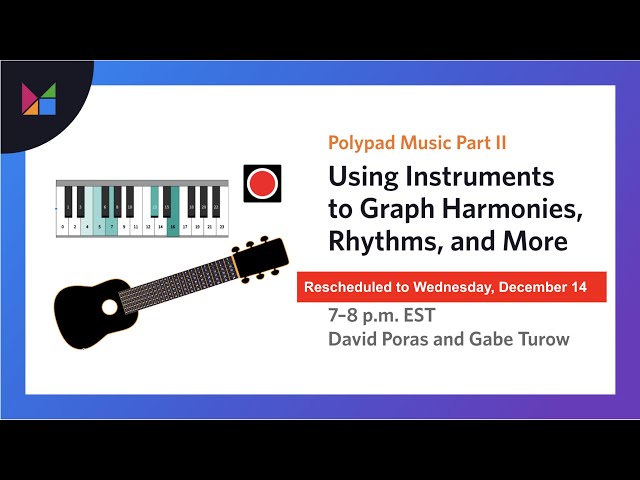 Using Instruments to Graph Harmonies, Rhythms and More