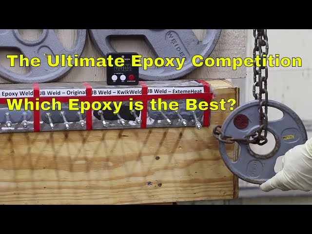 The Ultimate Epoxy Competition--Which Epoxy is the Best?
