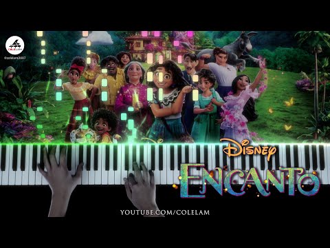 Disney Encanto We Don't Talk About Bruno Piano Tutorial | Cole Lam