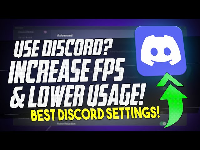 🔧 If You Use DISCORD and want MORE FPS Use THESE Settings! *OPTIMIZE DISCORD* ✅