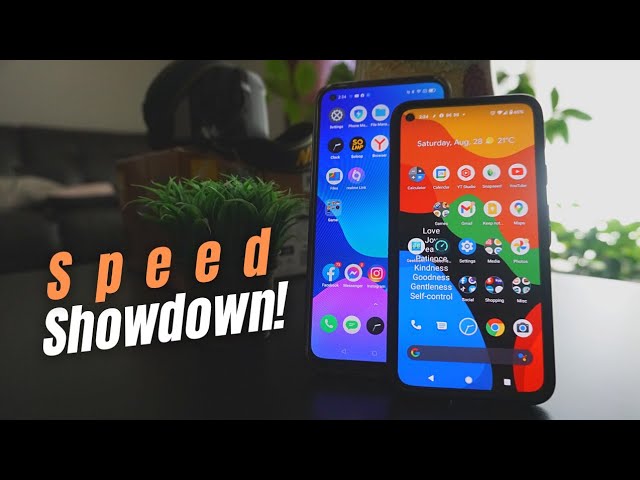 Realme 8 Pro vs Pixel 5 speed comparison! Snapdragon 700 series flagship showdown!