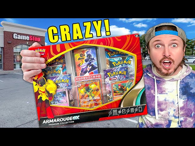 NEW Pokemon Card Boxes FULL of CRAZY Ultra Rare Hits! (armarouge ex)