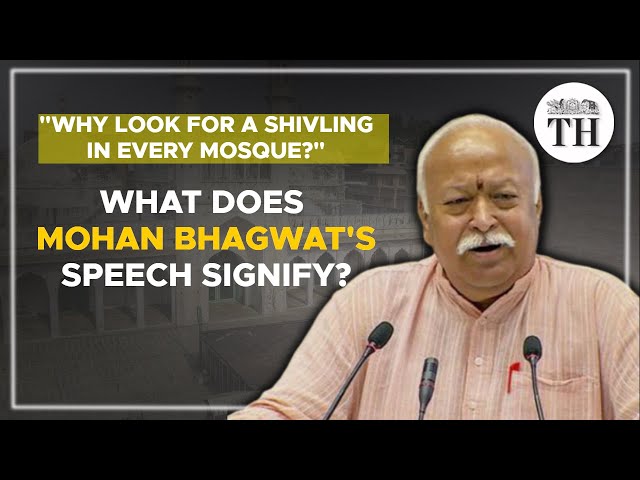 What does Mohan Bhagwat's speech signify? | Talking Politics with Nistula Hebbar | The Hindu