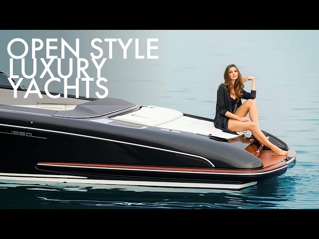 Top 5 Small Open Style Luxury Yachts by Riva Yachts | Price & Features