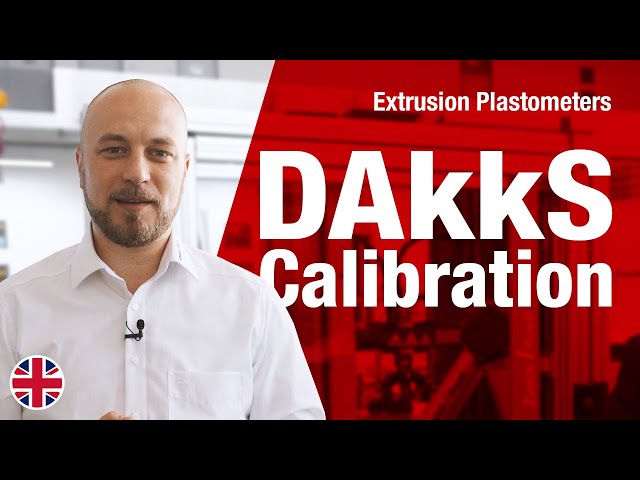 DAkkS-accredited calibration of melt flow index testers and extrusion plastometers