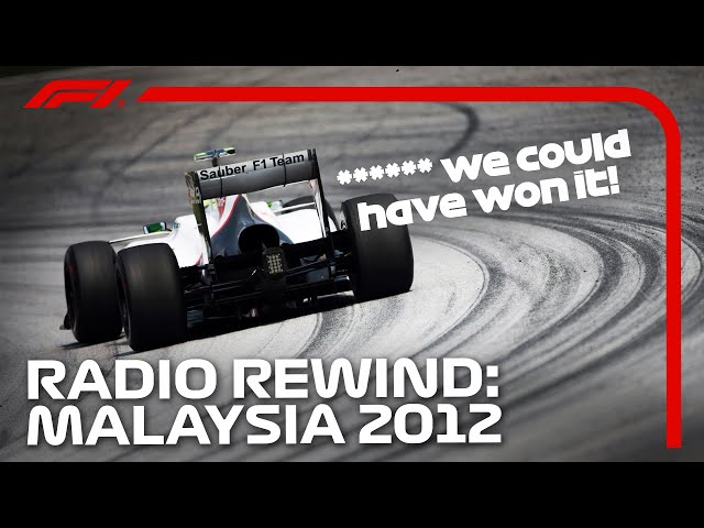 Checo's Almost-first Win! | Radio Rewind | 2012 Malaysian Grand Prix