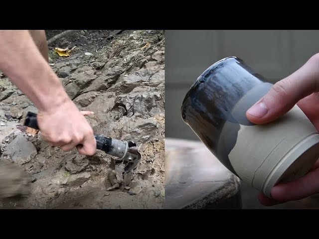 Processing Clay For Pottery; Start to Finish