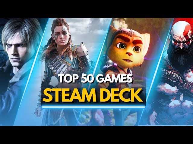 TOP 50 BEST GAMES FOR STEAM DECK TO PLAY RIGHT NOW 🔥