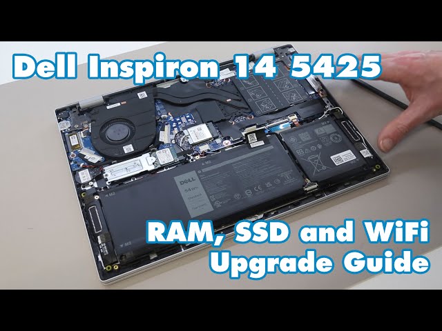Dell Inspiron 14 5425/5420 - RAM, SSD and WiFi Upgrade Guide (2022 AMD Inspiron 5000-series)