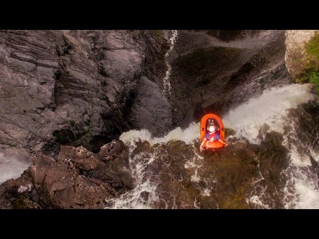 Riding a Walmart Raft off a 1000 ft. Waterfall - The Slacklife Series Episode 5