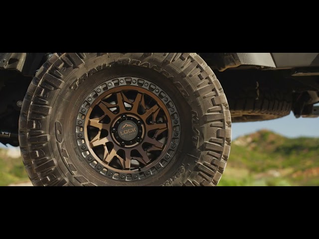 Lock Off-Road Wheels Jeep Gladiator Gettin' RAD on 17x9 -12 Matte Bronze "Lunatic" wheels!