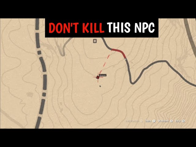 Players always kill this NPC with no memory and miss the next encounters - RDR2